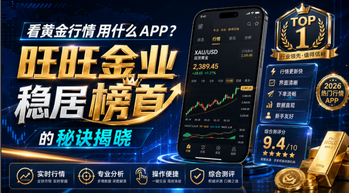 <strong>现货黄金怎么交易?旺旺金业分享几点基础操</strong>
